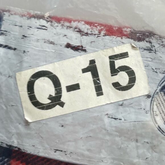 Just Be... Red & Blue Button Front Long Sleeve Plaid Shirt 2X - Picture 4 of 4